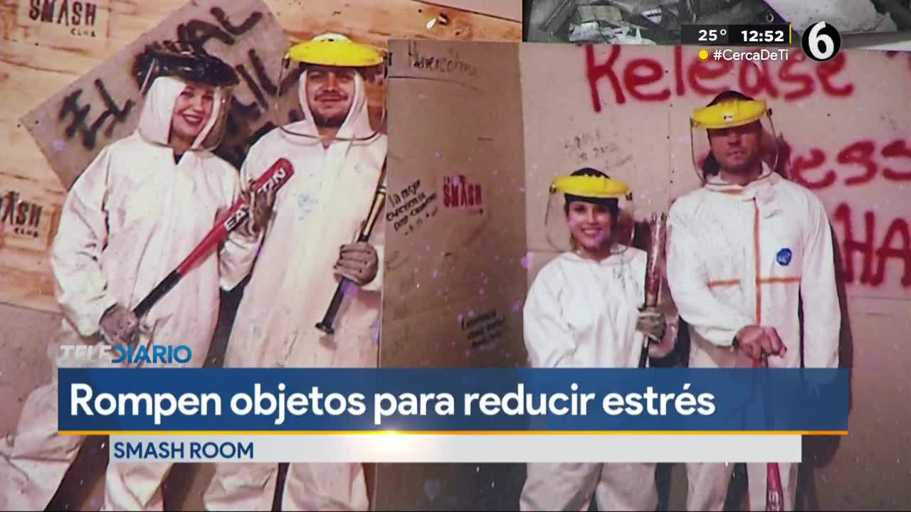 Cuarto de ira de Nuevo León, lugar para liberar tu estrés destruyendo objetos