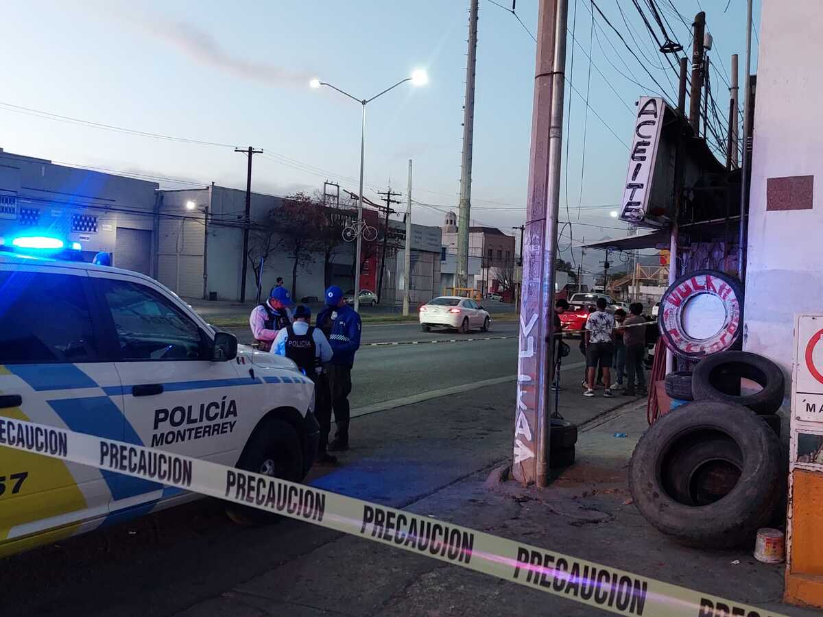 Encargado de vulcanizadora es atacado a balazos en Monterrey / Leyda Estrada