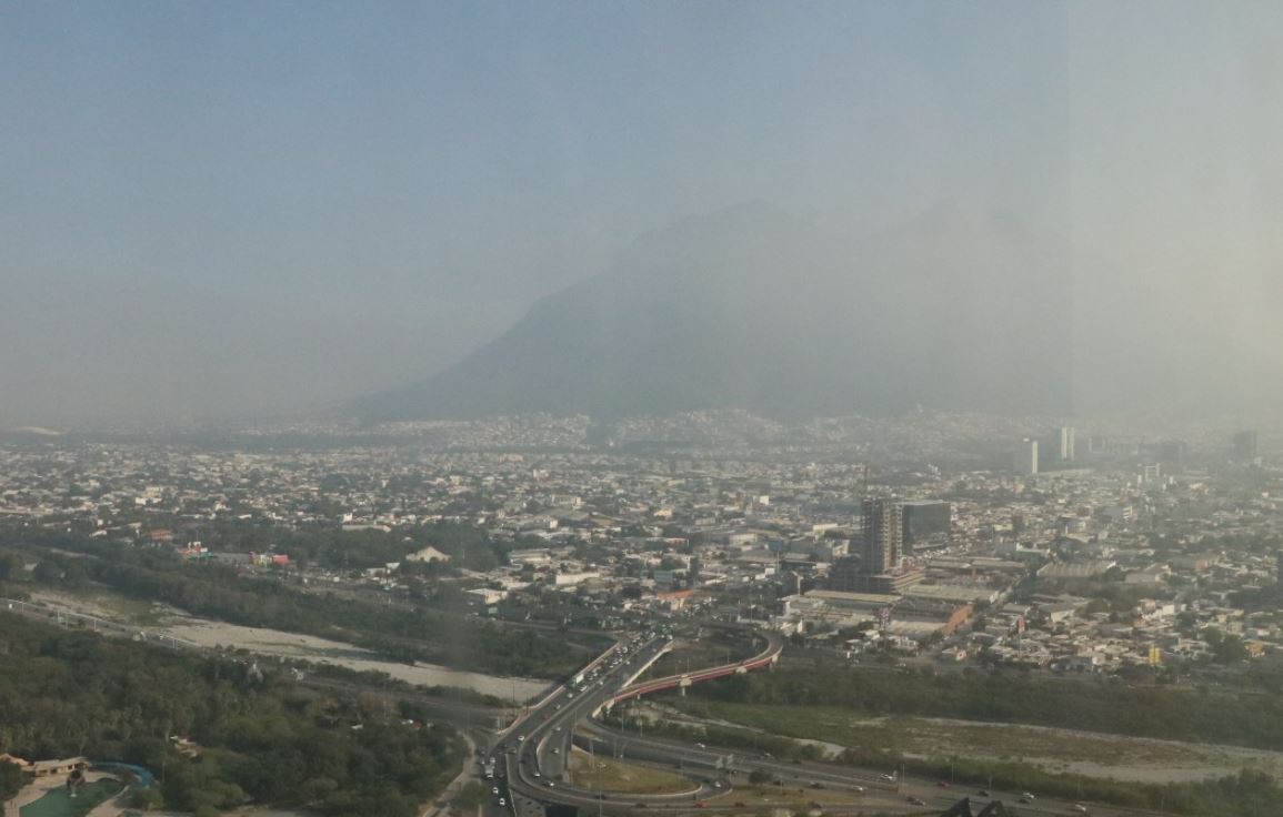 La metrópoli ha presentado altos niveles de contaminación a principio del año 2023. | Cortesía