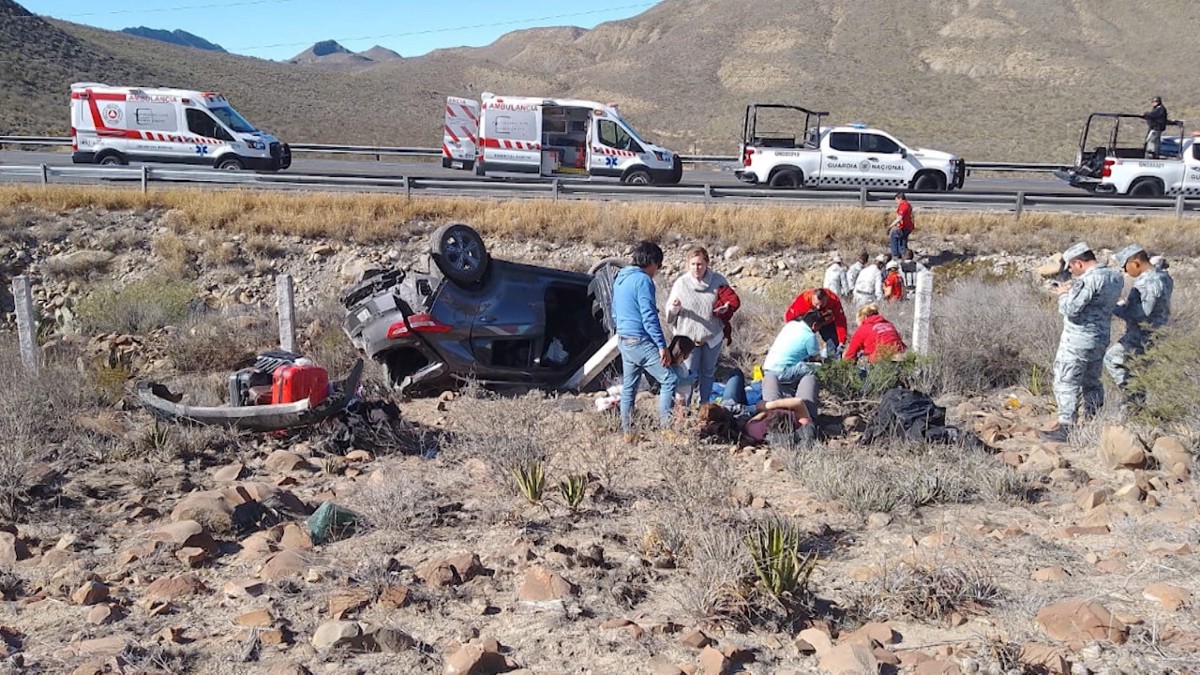 Los hechos ocurrieron sobre la carretera a Monclova, a la altura del ejido "Higo".