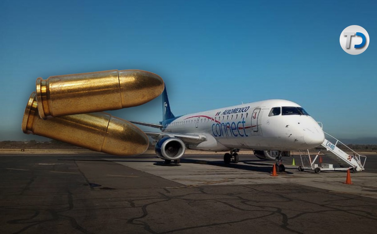 Avión de Aeromexico es alcanzado por una bala perdida/ Especial