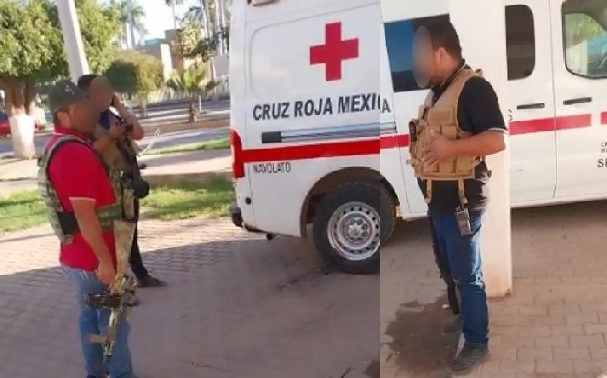 Grupo armado roba ambulancia para atender a sus heridos en Sinaloa