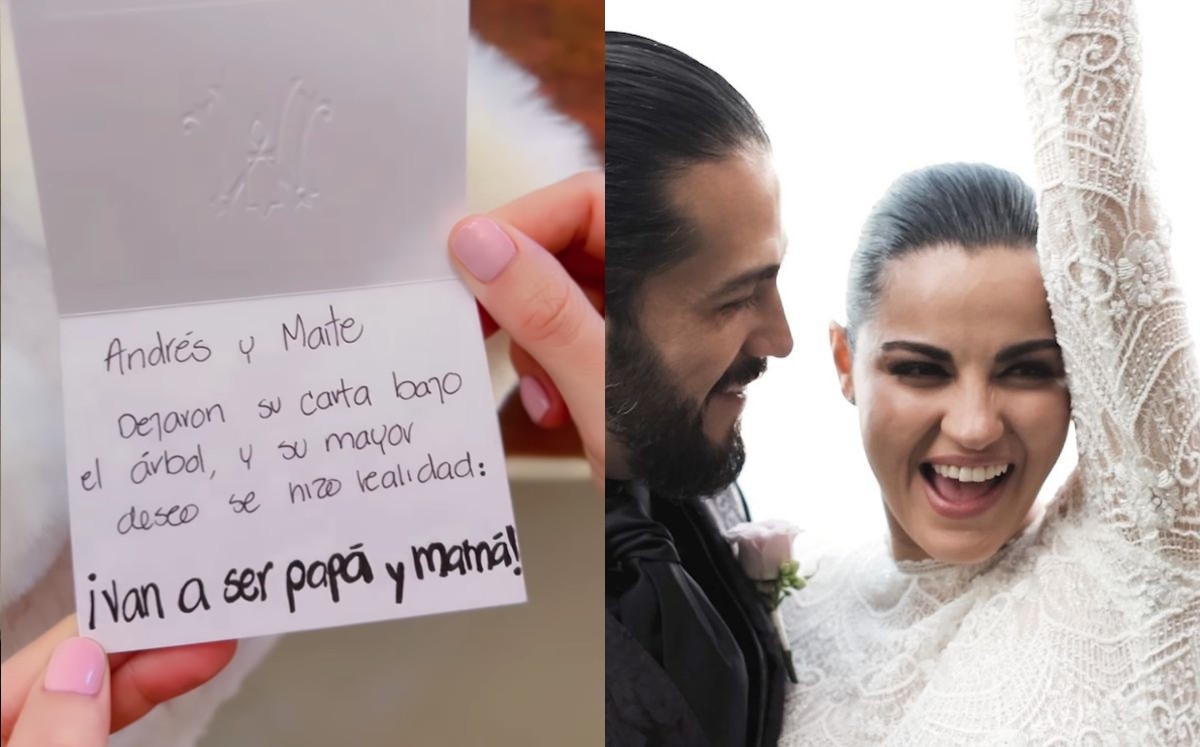 Maite Perroni anuncia que está embarazada