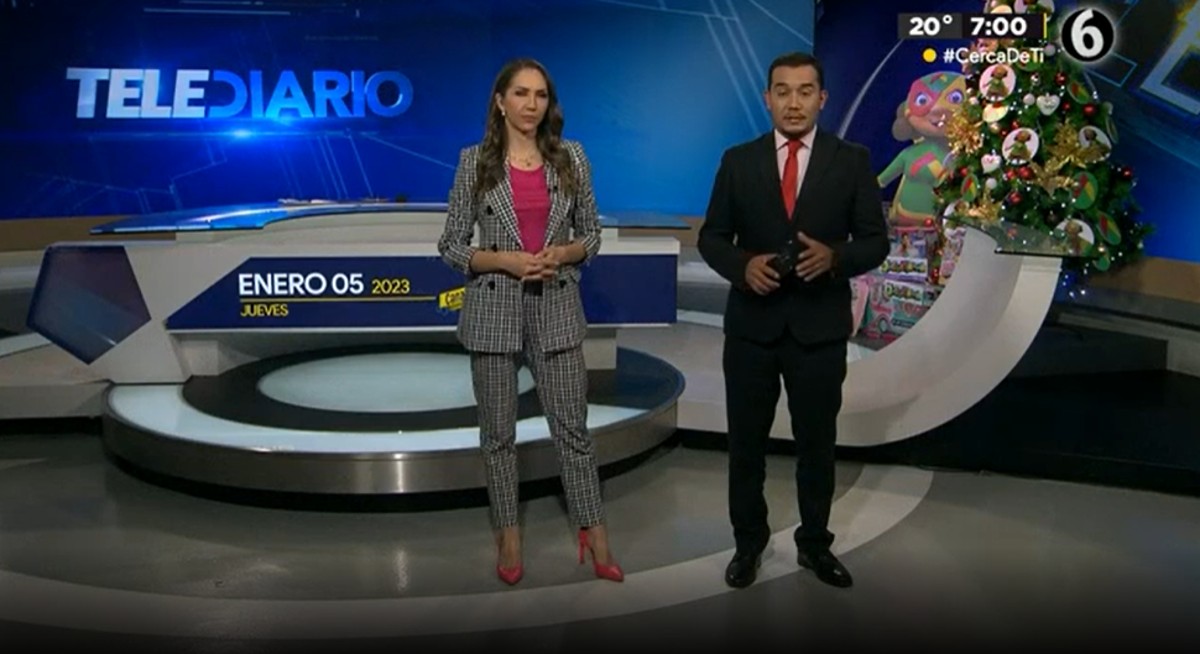 Telediario con Ramón Ramírez y Paola Barquet, 05 de enero de 2023