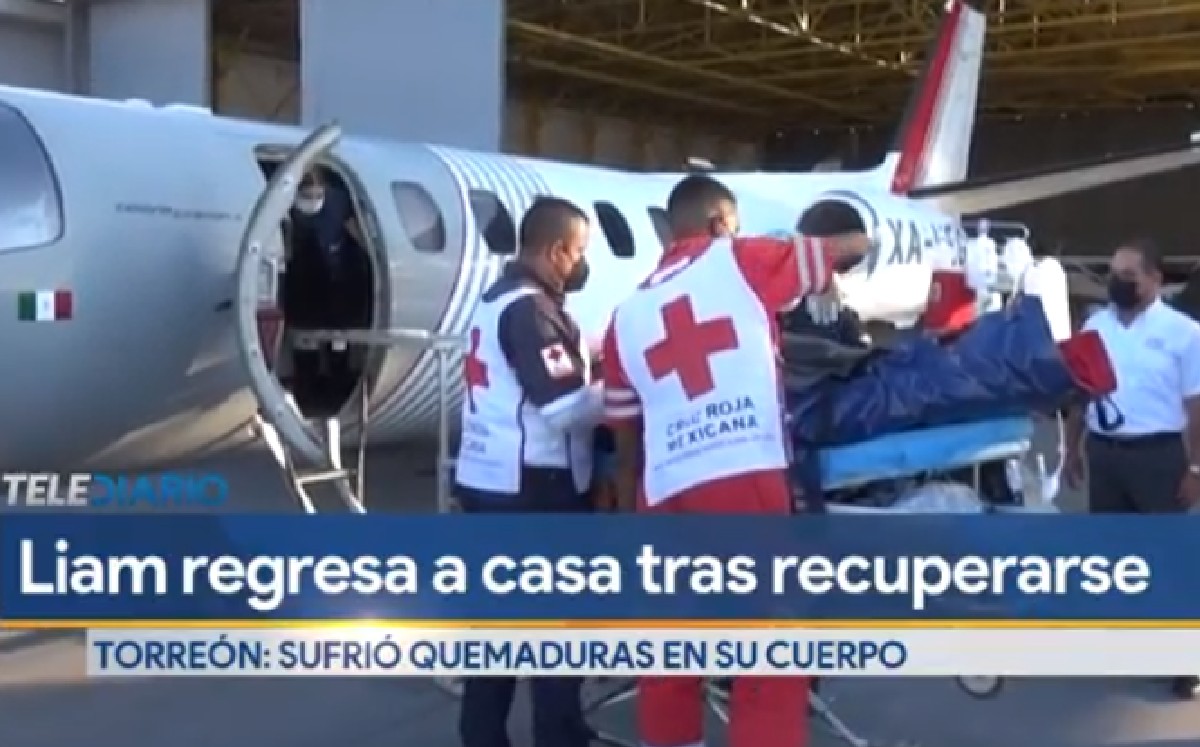 Pequeño Liam regresa a Torreón