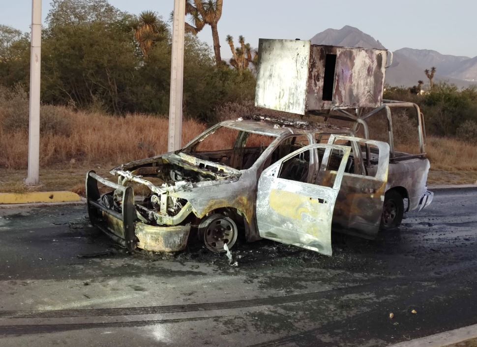 El incendio del vehículo no dejó personas lesionadas. | Agustín Martínez