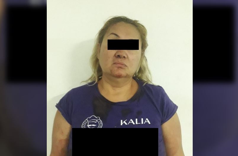 Blanca Esthela de 48 años fue puesta a disposición de las autoridades del Ministerio Público. | Cortesía