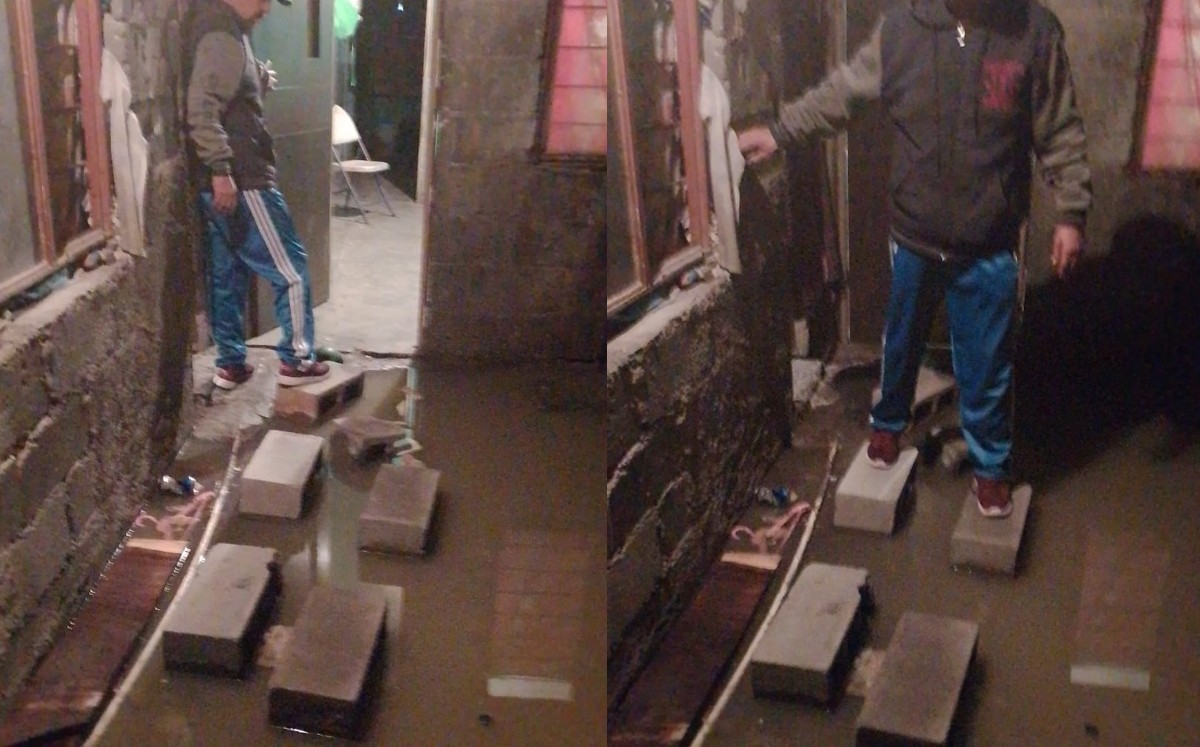 Vecinos de Fomerrey 51 viven entre aguas negras y malos olores desde hace un mes. | Especial