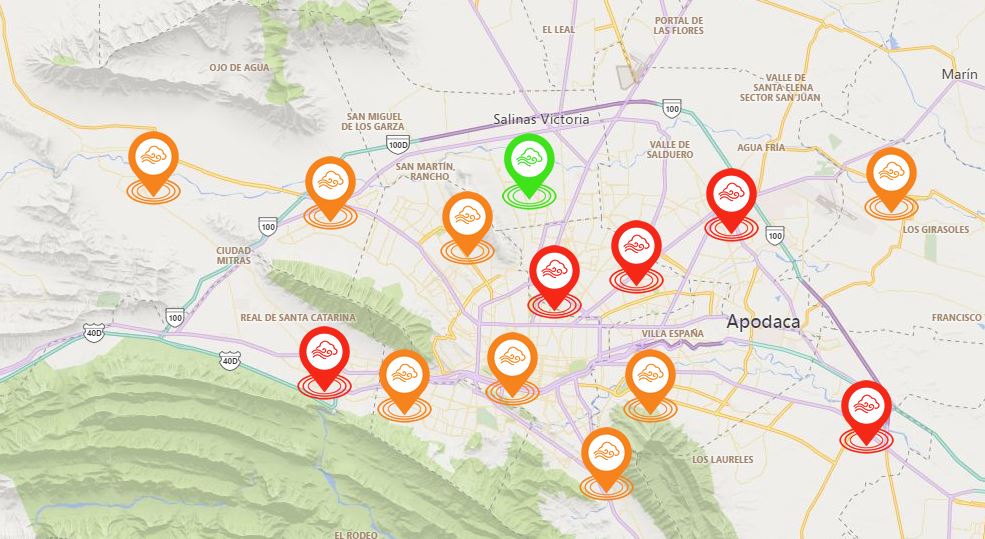 Los altos niveles de contaminación ambiental predominan en la metrópoli. | Cortesía