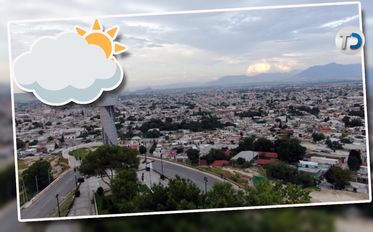 Clima en la capital del estado de Coahuila para este martes 17 de enero de 2023./ Mauricio Ledesma