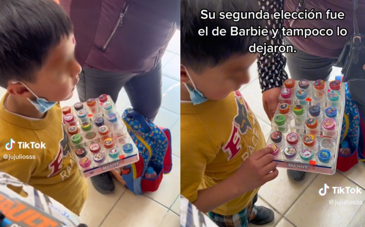 Madre de familia prohíbe juguete rosa a su hijo y la critican en redes. | Especial