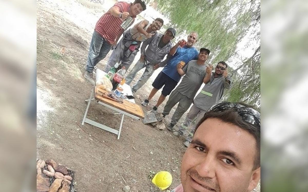 Luis hizo nuevos amigos en una situación inesperada / Diario Rio Negro