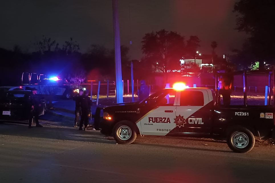 Los elementos de Fuerza Civil y Policía Municipal arribaron al lugar de los hechos. | Israel Santacruz