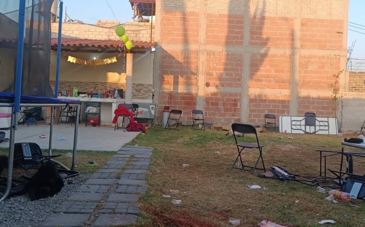 En la fiesta de Chimalhuacán habían niños / Cortesía.