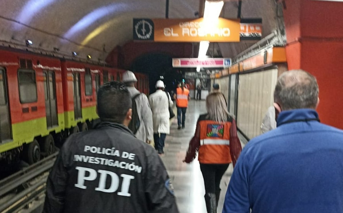 Fiscalía capitalina investiga corto circuito en el Metro | Twitter