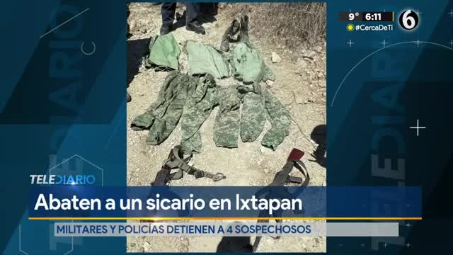 Abaten a un sicario en Ixtapan