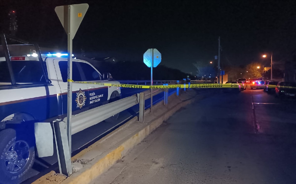 Asesinan a balazos a dos hombres en Santa Catarina. | Israel Santacruz