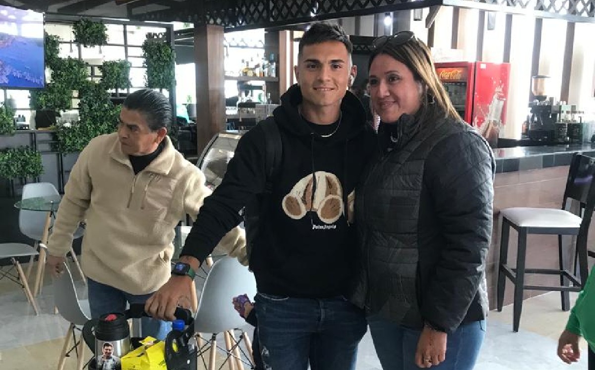 Lucas González llegó a Torreón para reportar con Santos Laguna | Foto: Mexsport