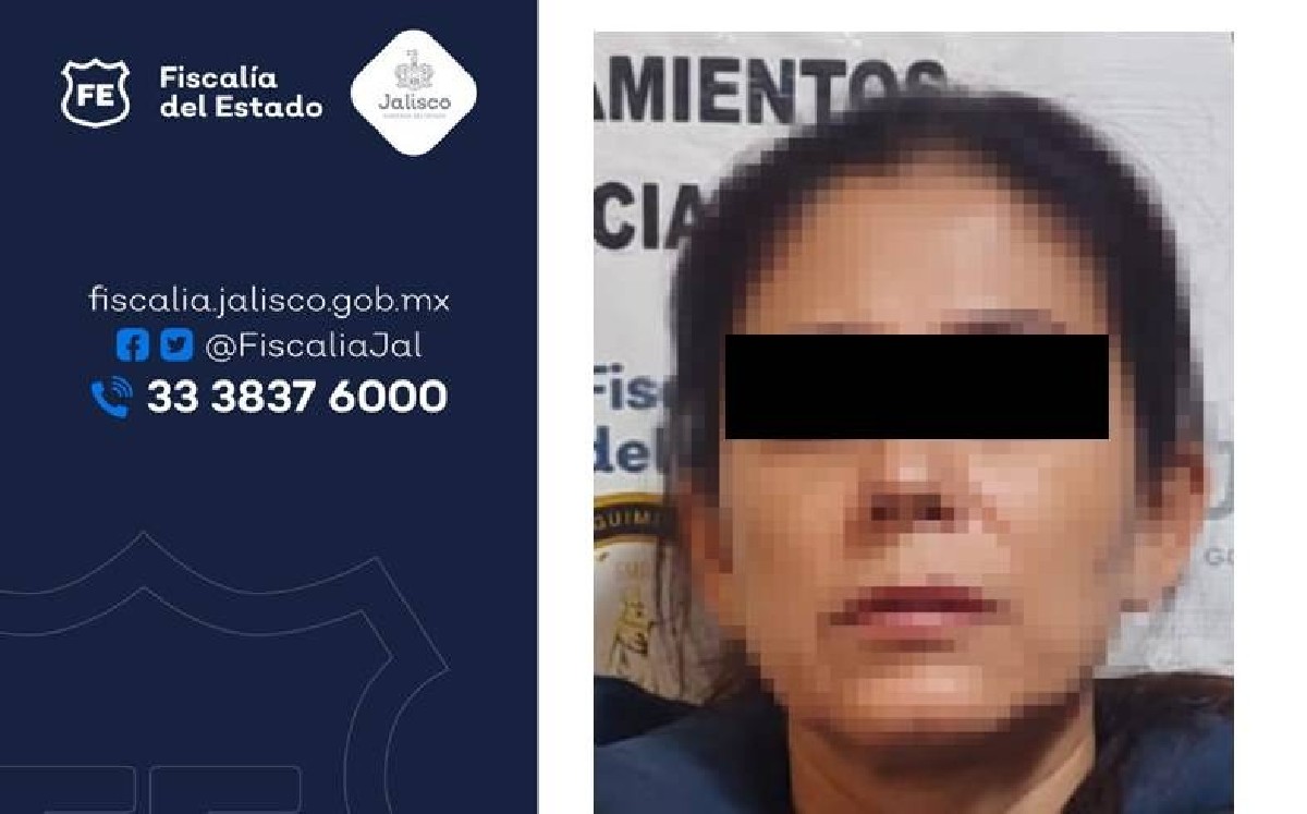 Detenisa relacionada a Green Oceans/ Fiscalía de Jalisco