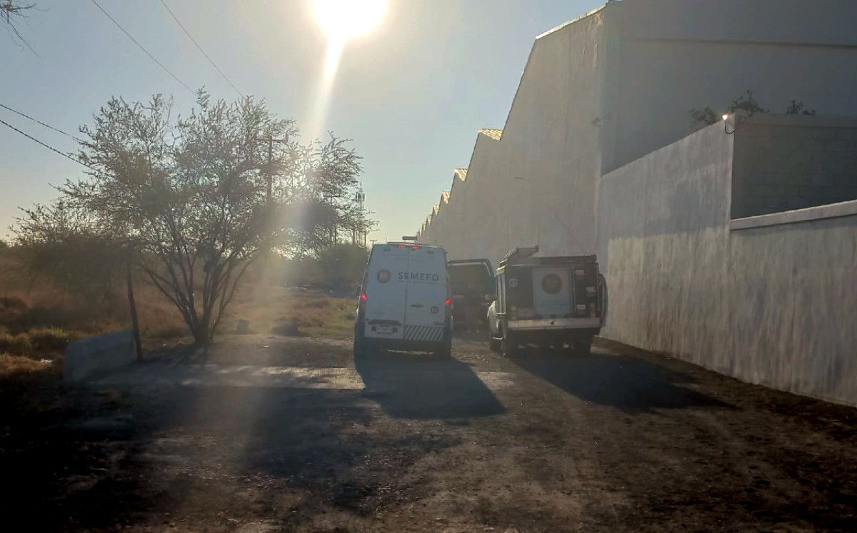 Hallan cabeza humana en un baldío en Ciénega de Flores. | Agustín Martínez