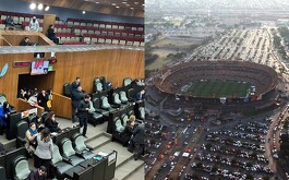 El Congreso debe conjocer el proyecto para el nuevo estadio. / Jorge López - Leonel Rocha