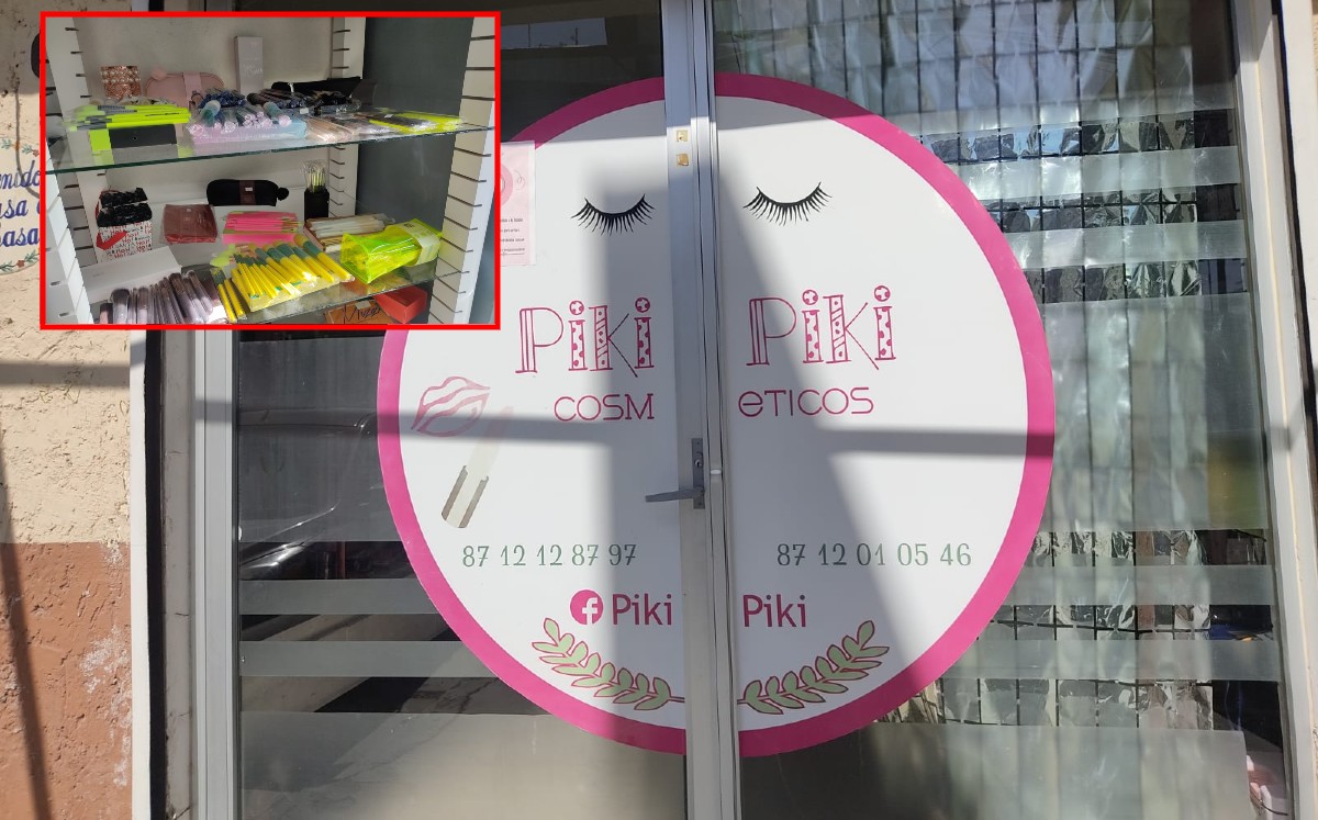 Torreón. Mujer roba maletín de brochas de tienda de cosméticos