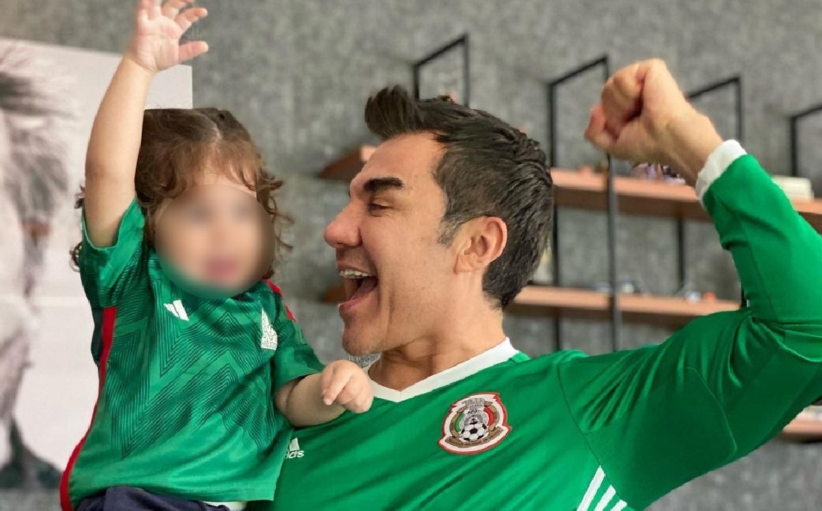 Adrián Uribe revela que su hija habla español y portugués