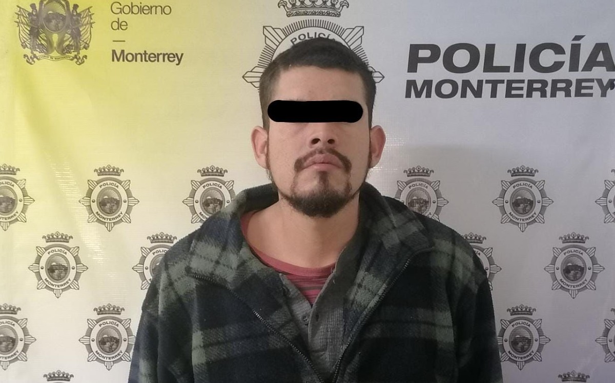 Detienen a hombre por presuntamente robar 27 veces en Monterrey | Cortesía
