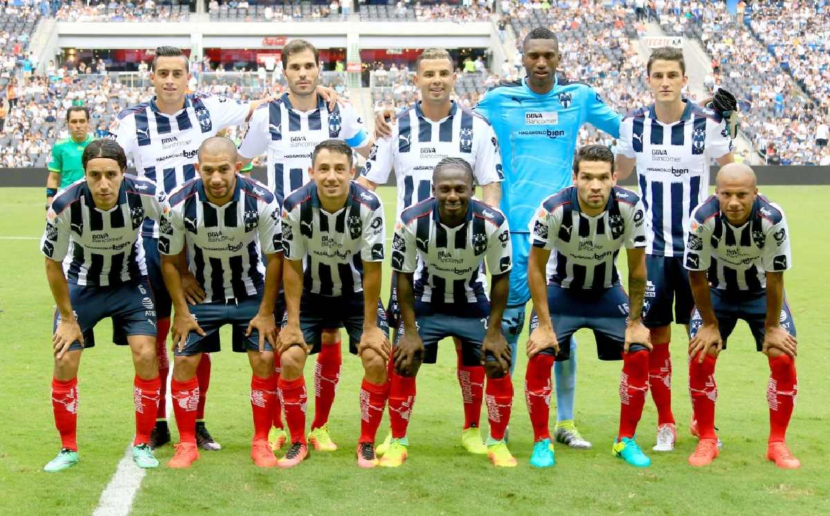 Plantel de Rayados año 2016 / CORTESÍA: @mexsport