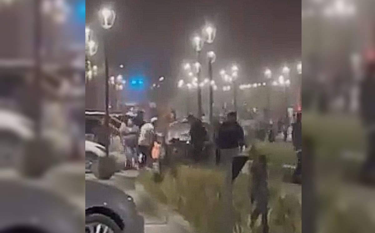 Riña en presa La Boca en Santiago, Nuevo León | Cortesía