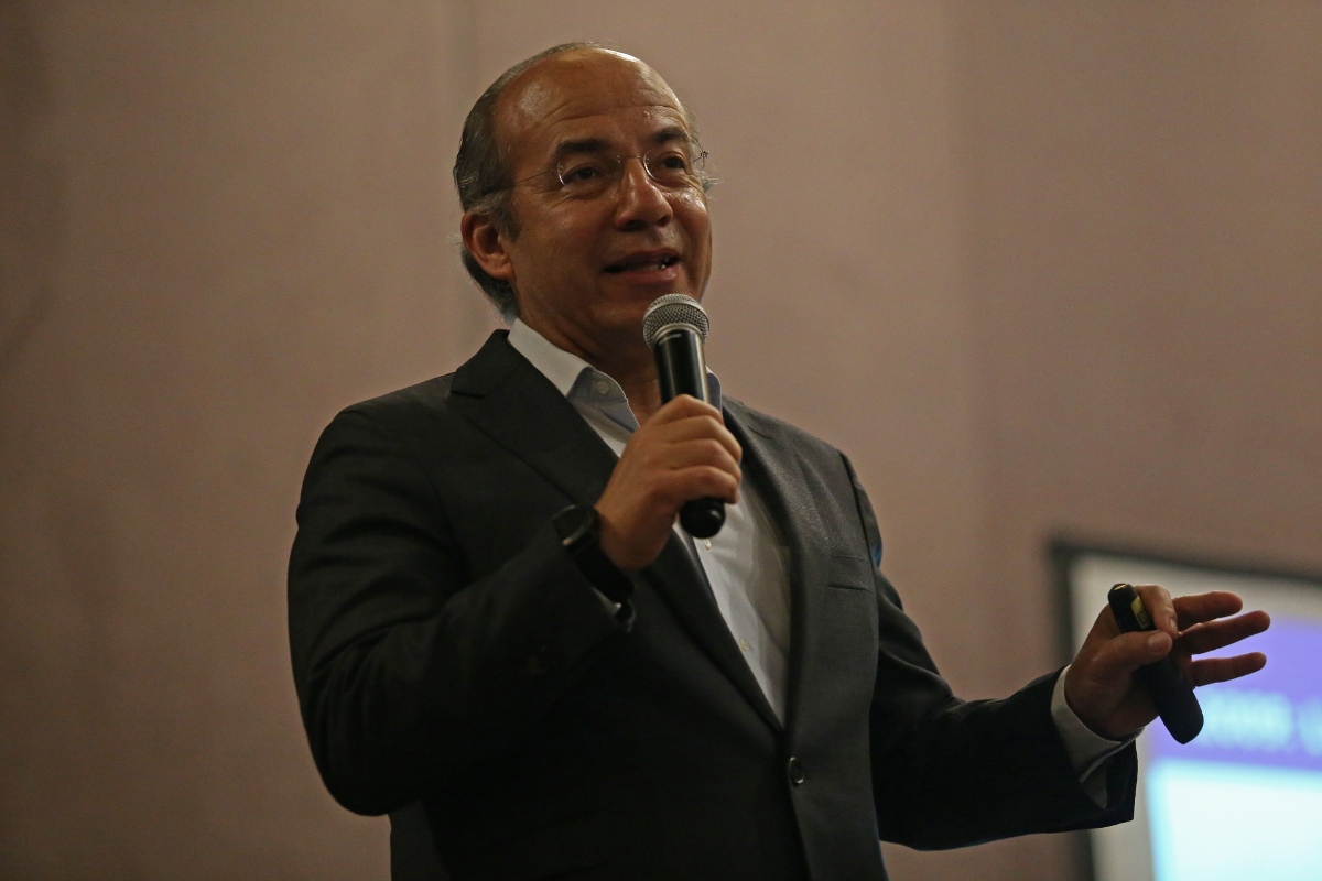 Felipe Calderón tachó de absurdas las declaraciones de Edgar Veytia. /Cuartoscuro