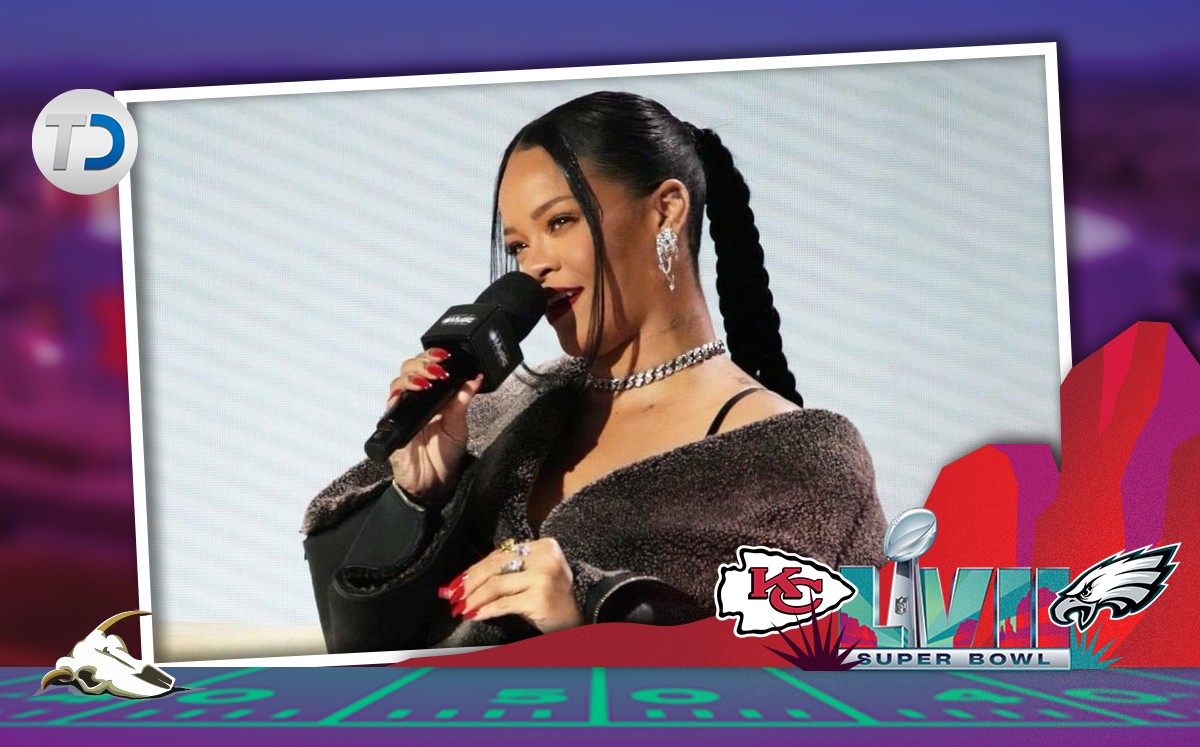 Rihanna brindó una conferencia de prensa donde habló sobre su presentación.