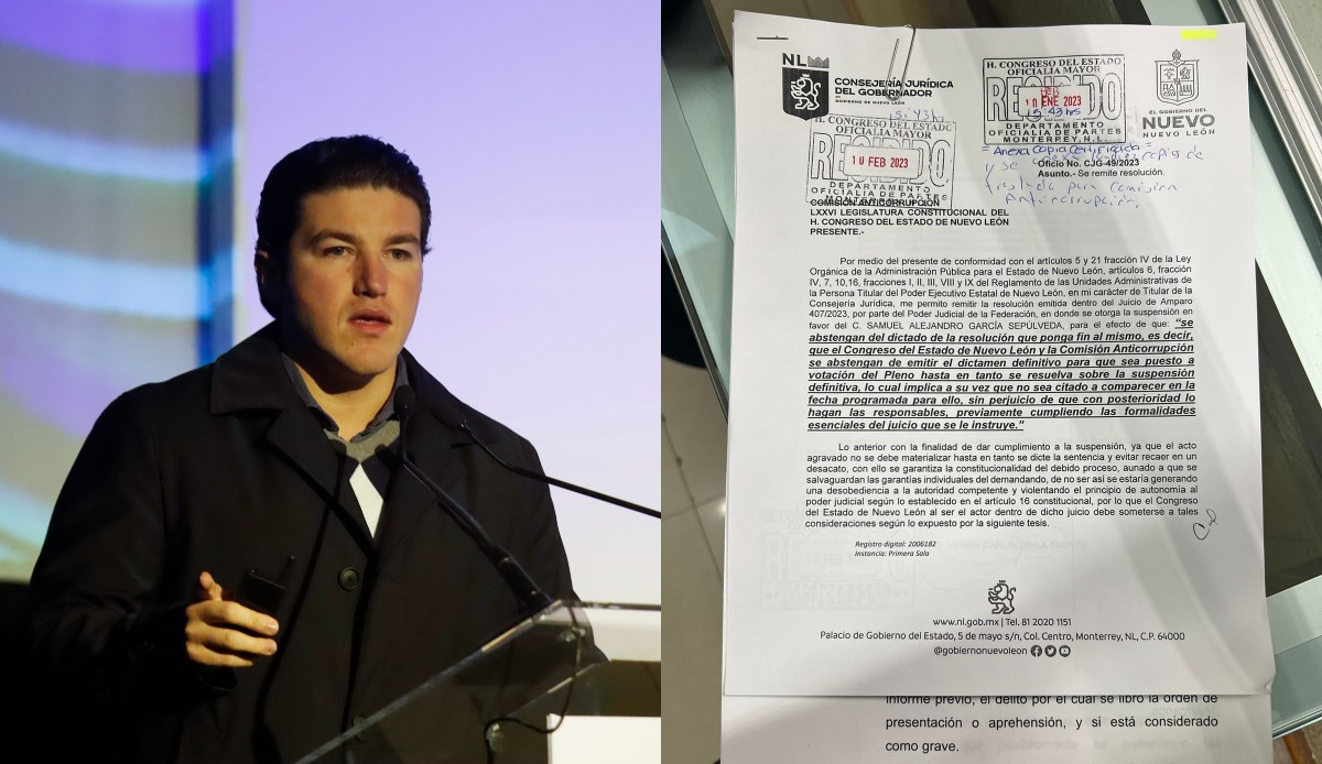 Esta suspensión implica que el gobernador no asista a la audiencia por juicio político. / Jorge López