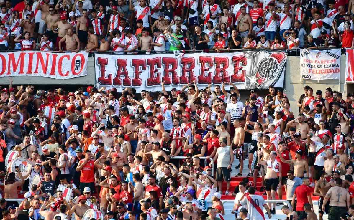 Afición de River Plate / CORTESÍA: @riverplateoficial