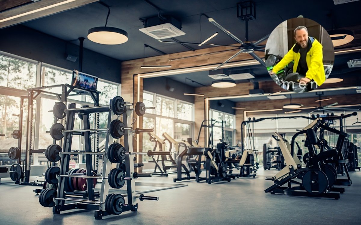 El cuerpo del hombre permaneció en el gimnasio toda la noche / Archivo.