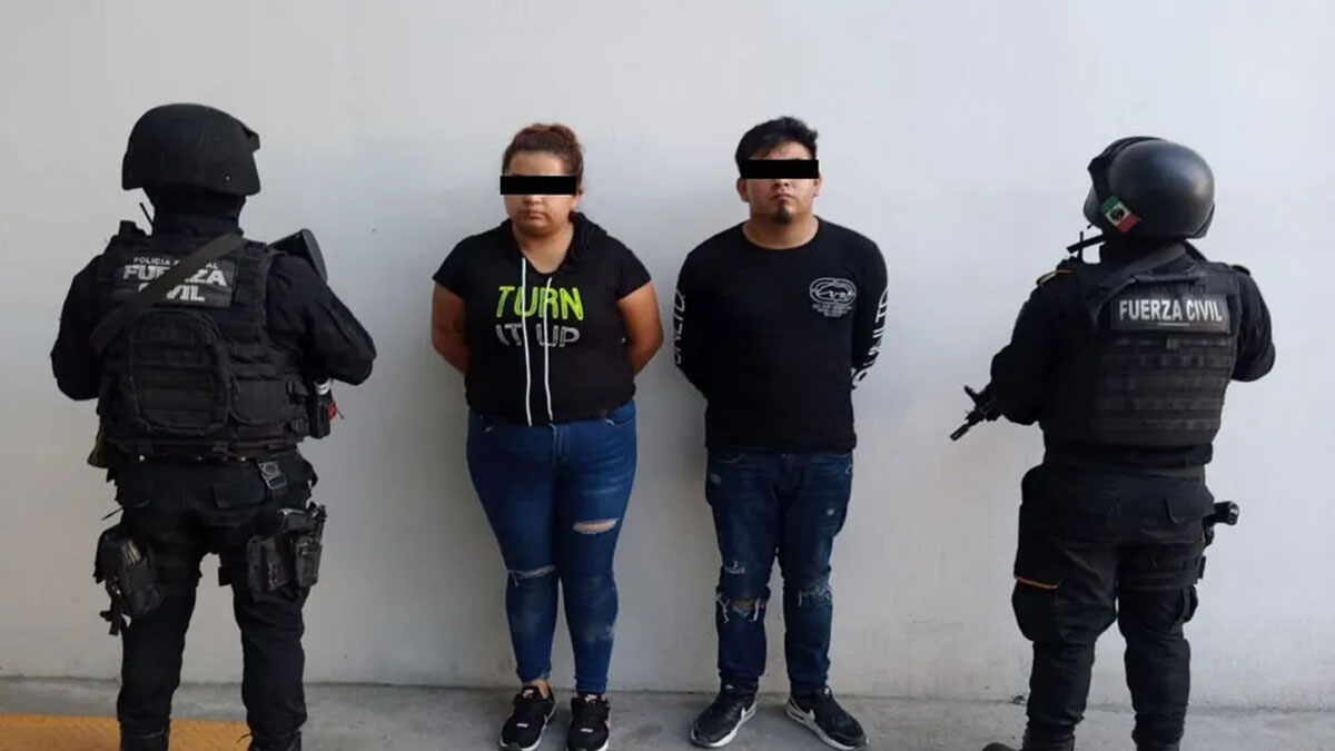 Pareja detenida en motel en Monterrey presuntamente está ligada a grupo criminal