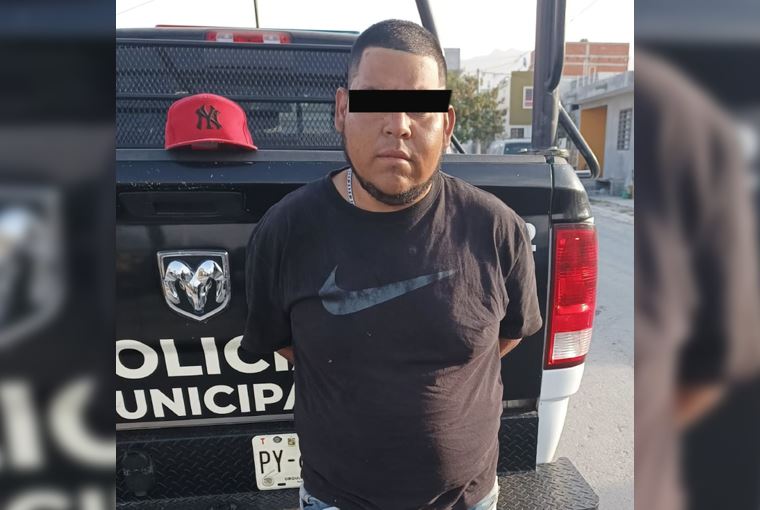 Alan Alejandro de 27 años se encontraba intoxicado durante la detención. | Cortesía