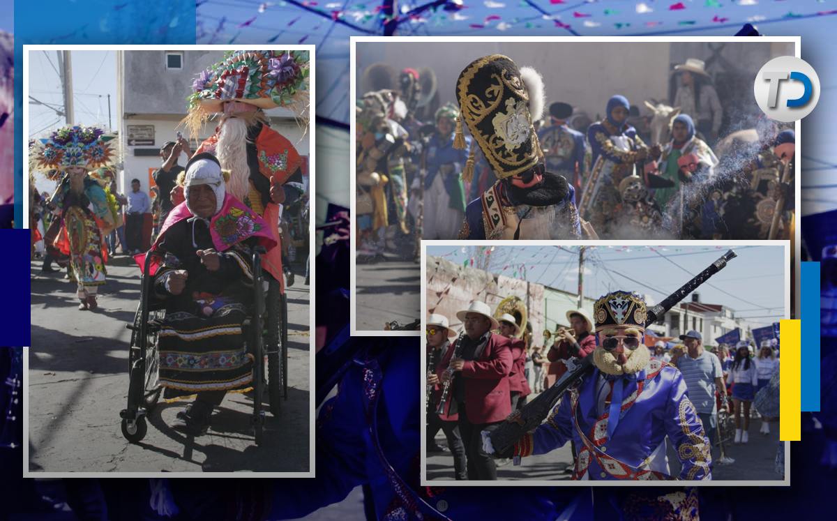 Así se vivió el primer día del Carnaval de Huejotzingo 2023 / Melanie Torres / Diseño Margarita Salmorán