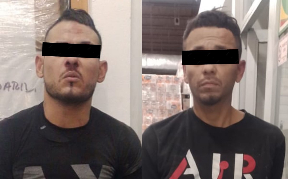 Detienen dos hombres por secuestro de 10 empleados de tienda de autoservicio en Monterrey. | Especial