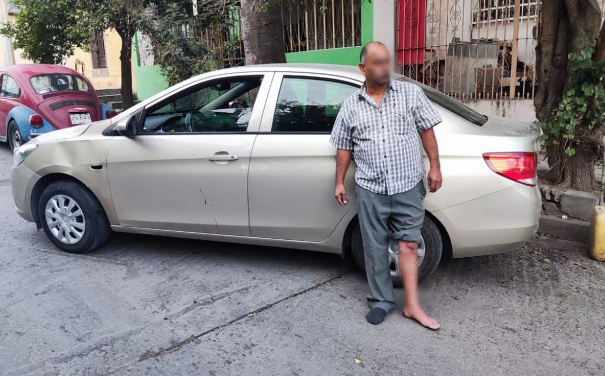 Taxista de aplicación es asaltado y golpeado en la colonia Independencia. | Francisco Zúñiga
