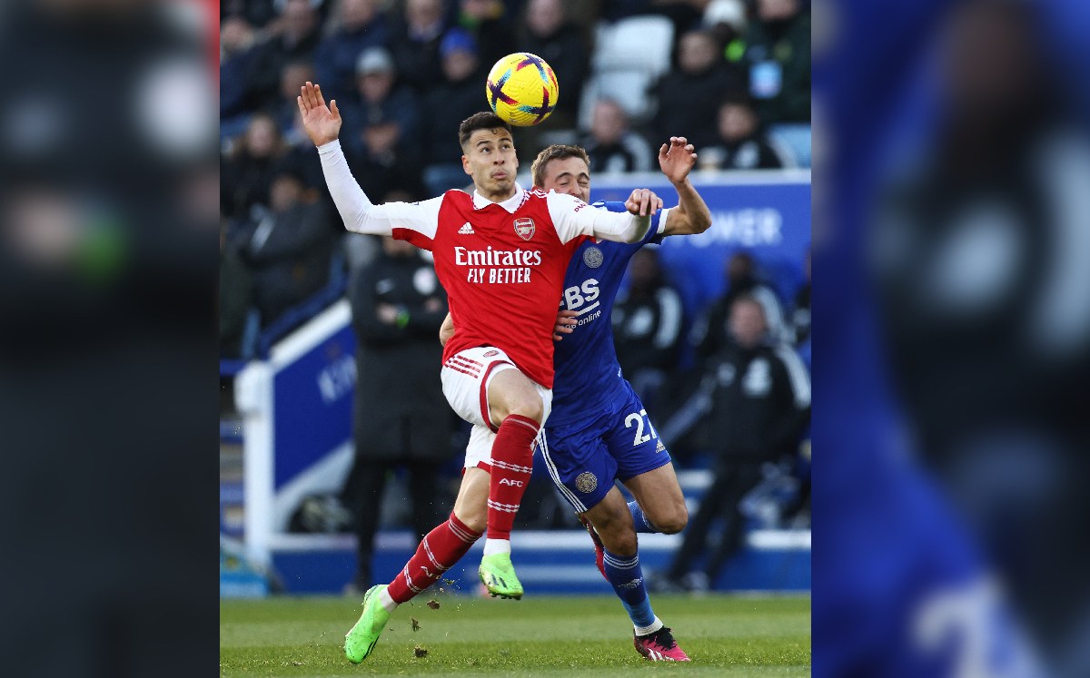Leicester City vs Arsenal / CORTESÍA: @AFP