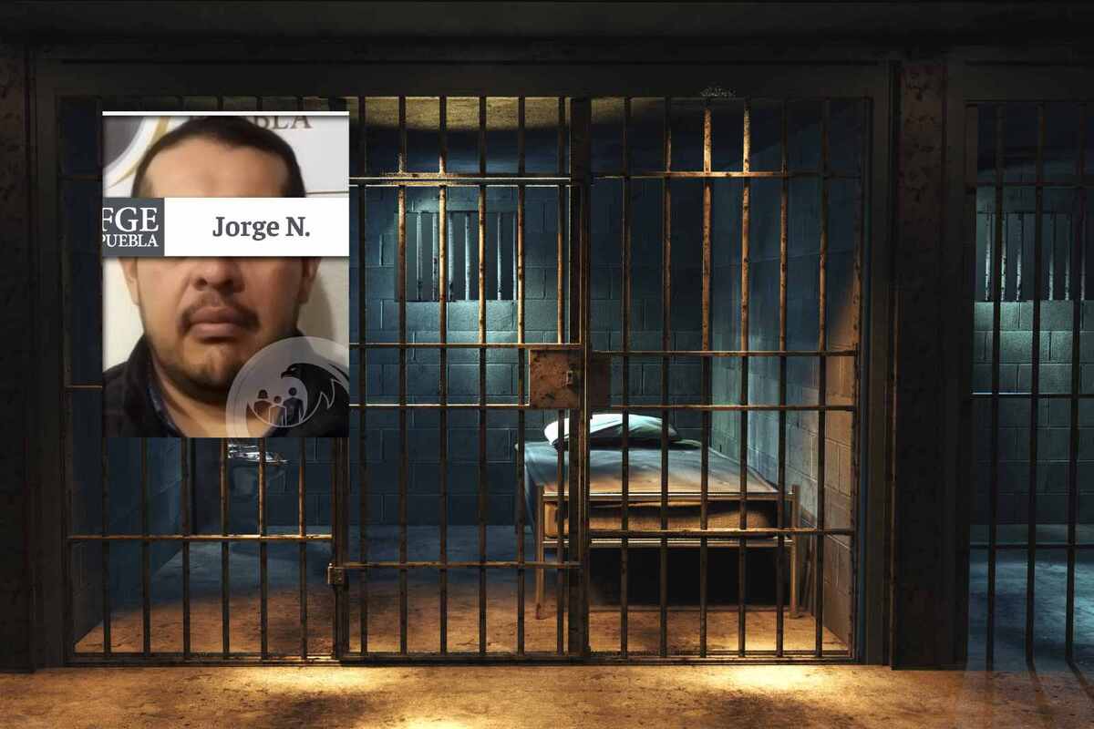 Jorge N. fue detenido en Veracruz, donde se escondió durante cinco años / Fiscalía de Puebla / Especial
