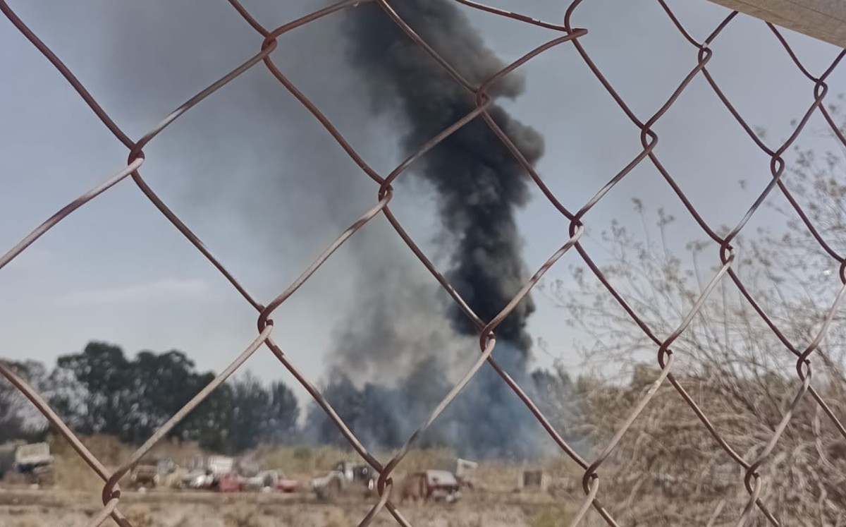 Incendio en corralón de Puebla | PC Municipal