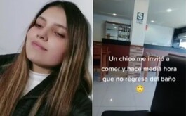 El joven abandonó a la mujer luego de que ella le dijera que sólo eran amigos