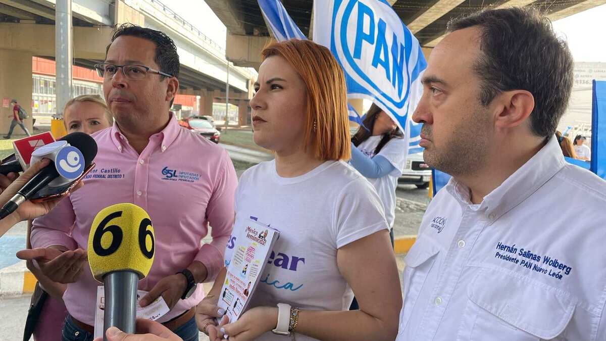 PAN asegura que Gobierno de NL ha fracasado en erradicar violencia contra la mujer. | Víctor González