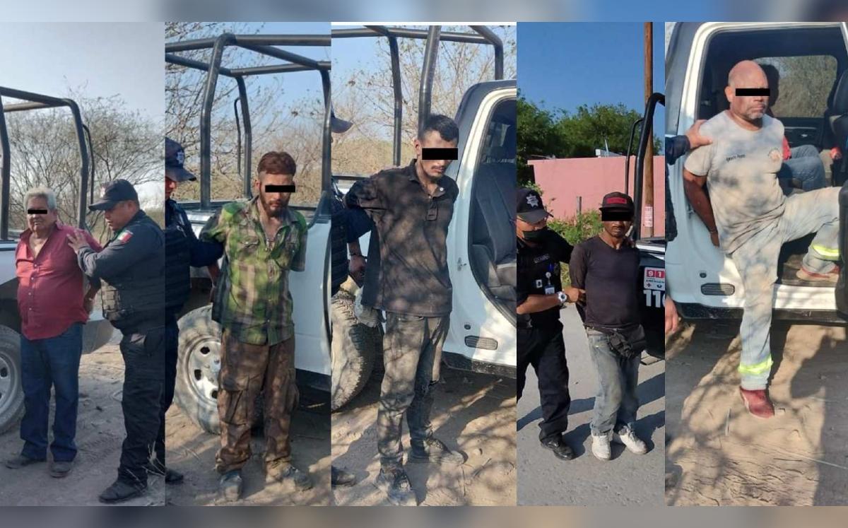 Detienen en Juárez a 5 hombres por quemar llantas y tirar basura en la calle. | Especial