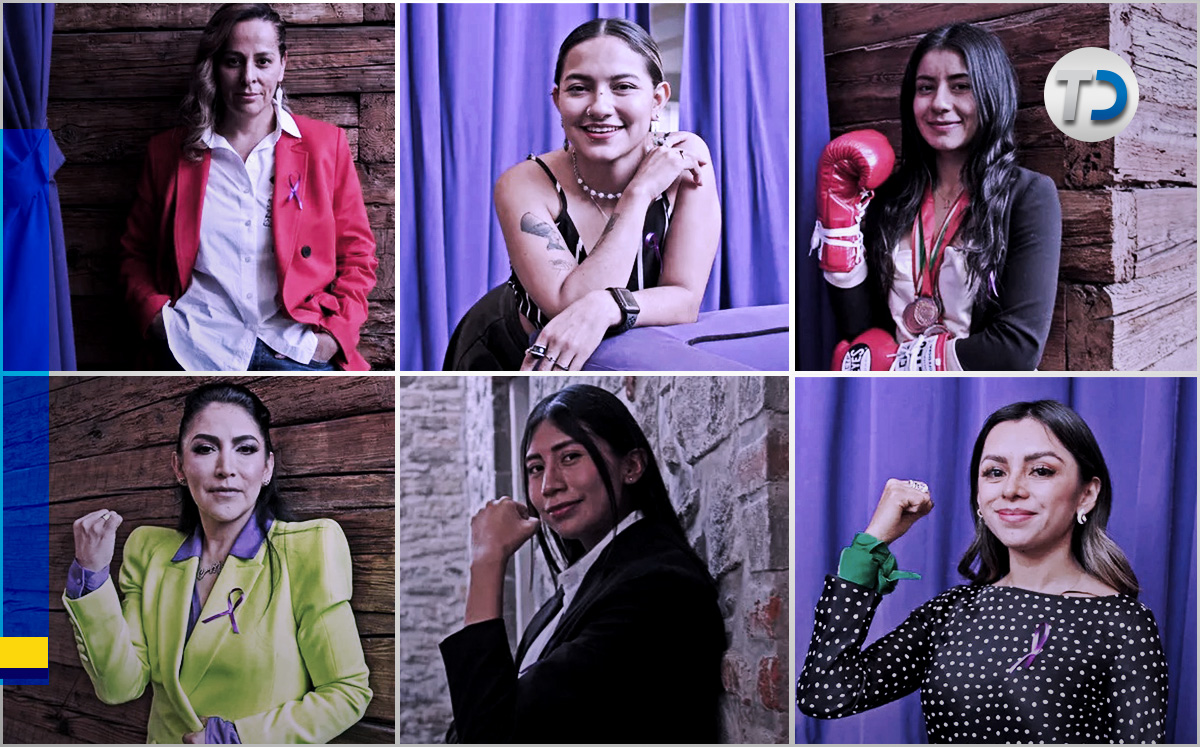 Mujeres poblanas defienden el feminismo | Óscar Ávila