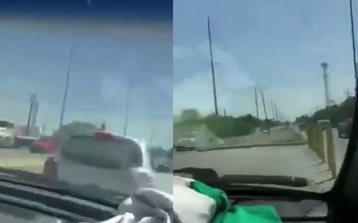 En Apodaca, jóvenes chocan contra auto a propósito y huyen | Especial