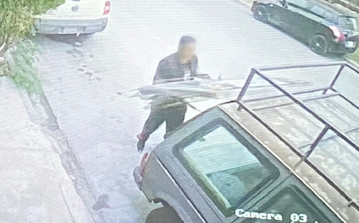 Denuncian robo de motocicleta desde hace un mes en Escobedo. | Especial