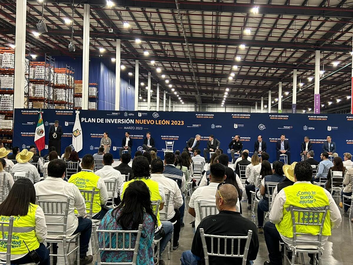 Walmart prevé inversión de mil 800 mdp en Nuevo León / Pedro Delgado